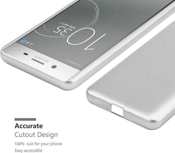 Immagine prodotto Cadorabo Custodia TPU Matt Metallic (Sony Xperia XZ Premium)