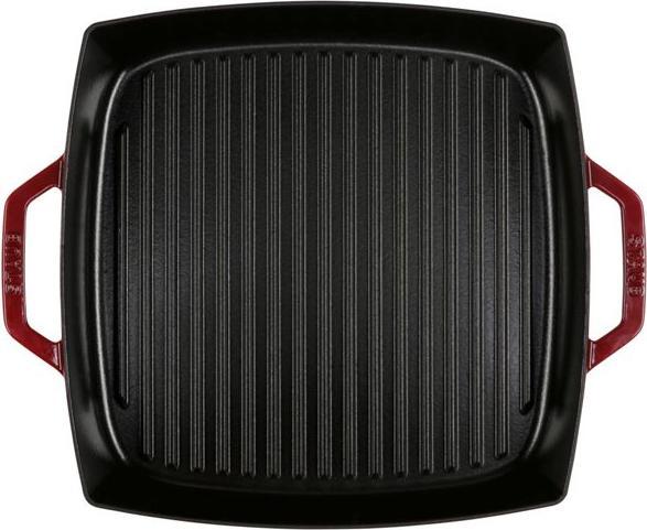 Actual product image Staub Grill pan with 2 handles (33 cm, Grill pan, Cast iron)