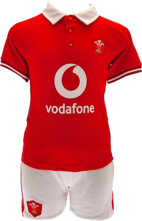 Wales Ru Baby Home Kit TShirt & Shorts Set
