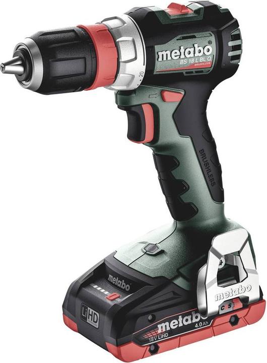 Actual product image Metabo BS 18 L BL Q 613156800 Cordless drill driver 18 V 4 Ah Li-Ion incl. 2nd battery (Rechargeable battery operated)