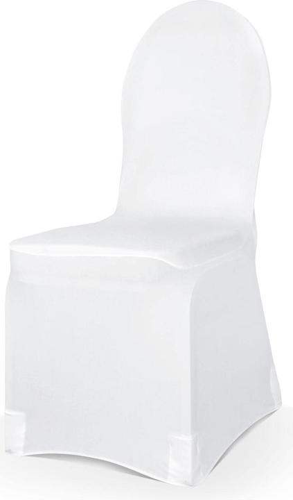 Immagine prodotto Partydeco Tessuto coprisedia elastico, su misura, 200g, 1 pezzo, Bianco