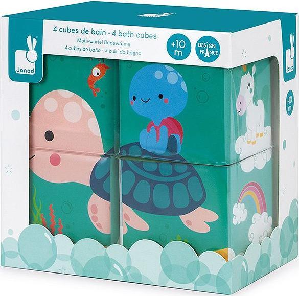 Produktbild Janod Badewannenspiel Motivwürfel