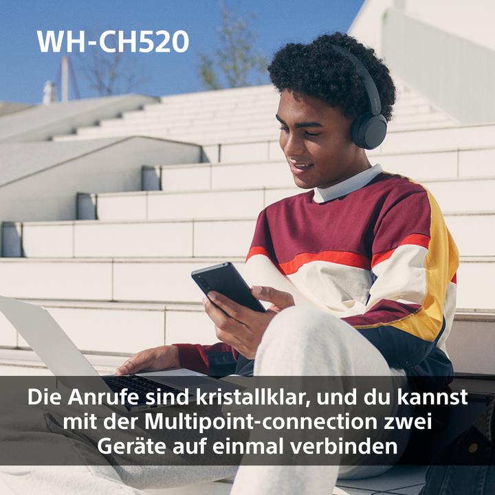Actual product image Sony WH-CH520 (No noise cancelling, 50 h, Wireless)