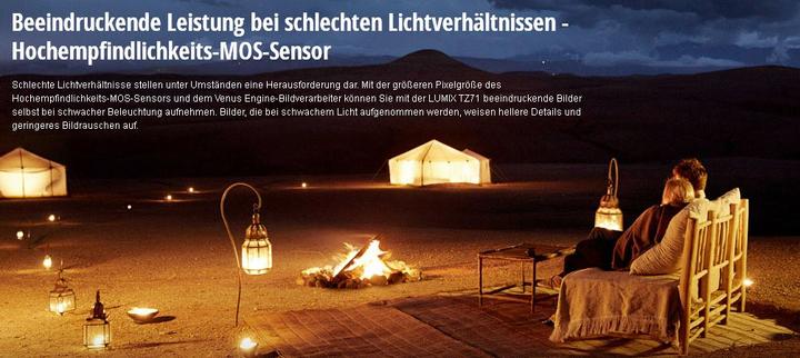 Actual product image Panasonic Lumix TZ71 (12.80 Mpx, 1/2,3'')