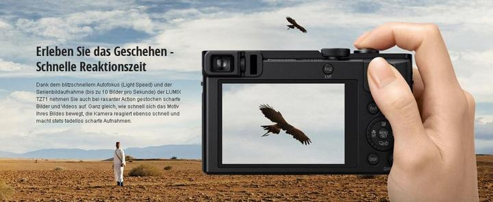 Actual product image Panasonic Lumix TZ71 (12.80 Mpx, 1/2,3'')