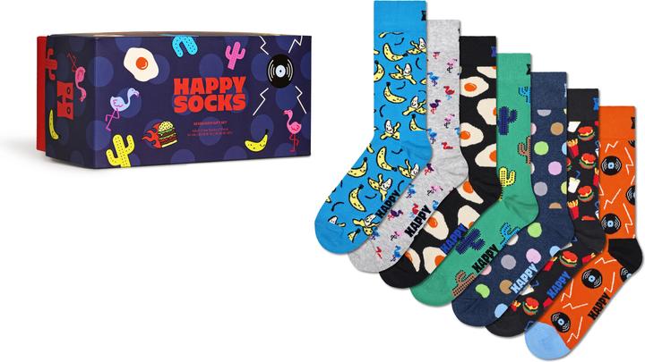 Immagine prodotto Happy Socks Set regalo di 7 calzini Seven Days (36 - 40)