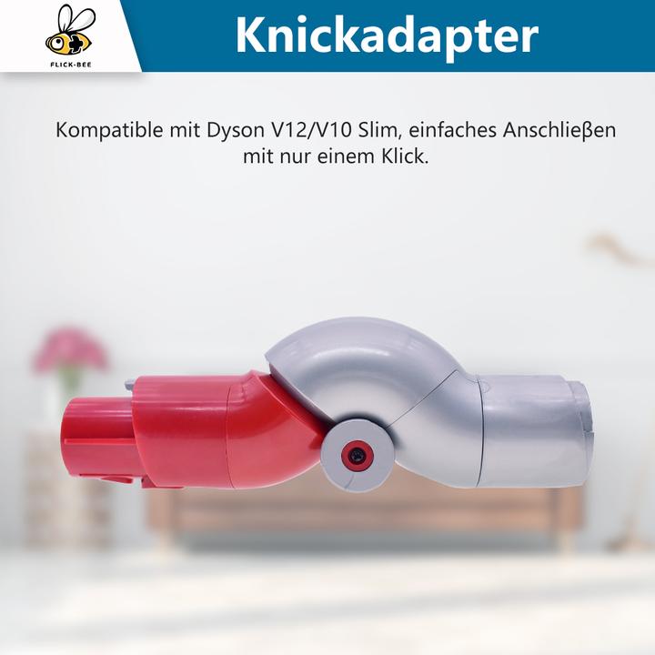 Actual product image Flickbee Bend adapter "low reach" for Dyson V12 replaces 971435-02