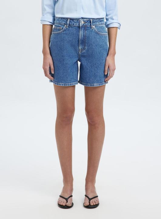 Actual product image Selected Femme High Waist Jean Shorts (40)