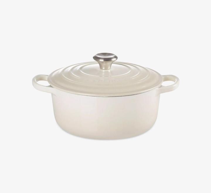 Produktbild Le Creuset Bräter Signature Ø 24cm, rund (24 cm, Bräter + Schmortopf, Gusseisen)