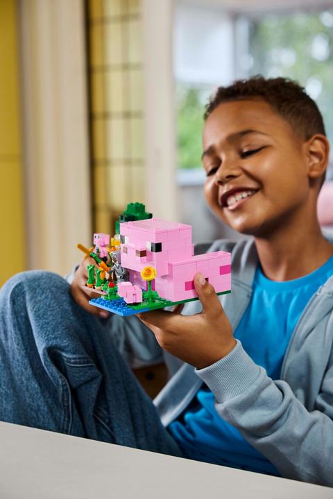 Image du produit LEGO Das Babyschwein-Haus (21268, LEGO Minecraft)