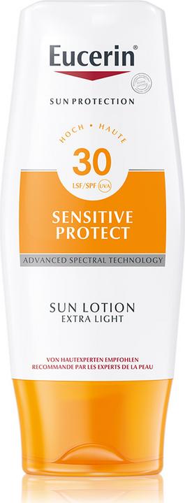 Image du produit Eucerin SUN Sensitive Protect (Lotion solaire, SPF 30, 150 ml, 196 g)