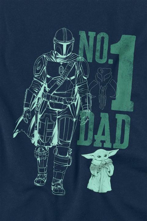 Immagine prodotto Star Wars No. 1 Dad Maglietta Mando Uomo (XXL)