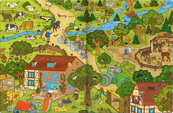 Produktbild Mein grosses Wimmelbuch - Tiere (Deutsch, Isabelle Metzen, 2022)