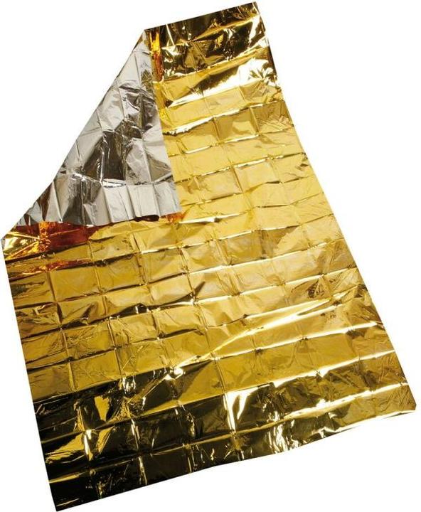 Produktbild Lampa Isothermische Rettungsdecke gold/silber - 160x210 cm