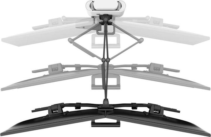 Actual product image Ergotron Trace Dual Monitor Mount, Slim Profile C (Table, 27")
