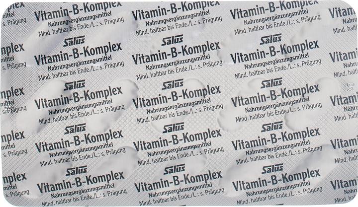 Nährwerte und Zutaten Salus Vitamin-B-Komplex Kaps (60 Stück, Kapseln, 52 g)