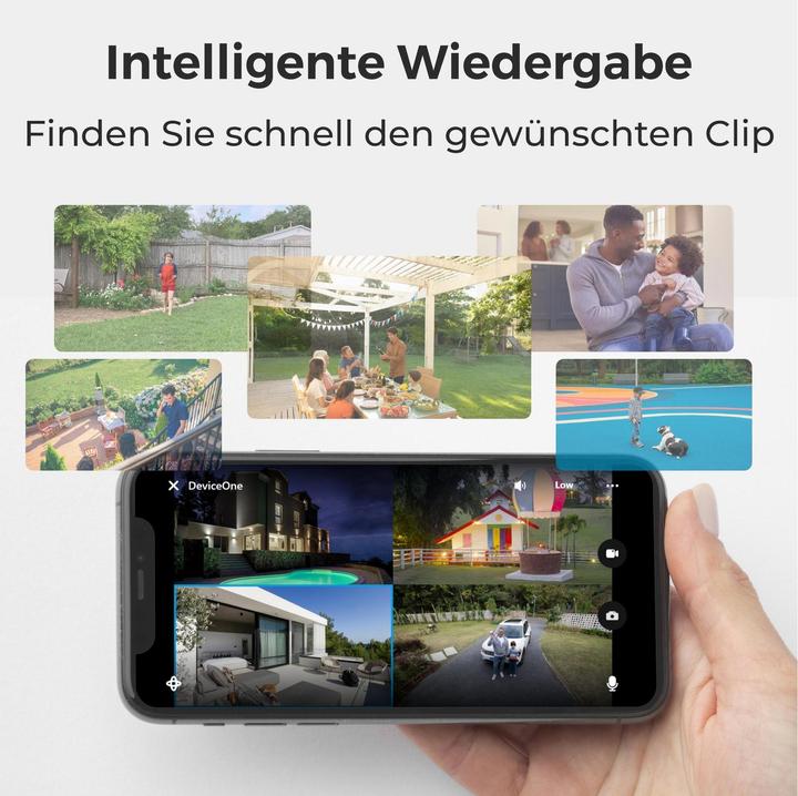 Produktbild Reolink Go G340 4K LTE-Kamera + Solarpanel (3840 x 2160 Pixels)