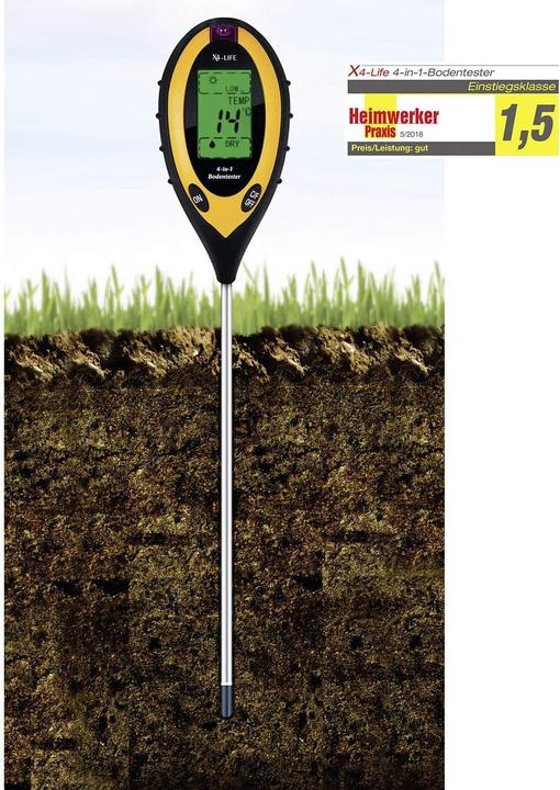 Image du produit X4 Testeur de sol 4en1