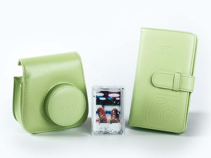 Actual product image Fujifilm Instax Mini 9 Acc. Bundle Lime Green (Camera bag)