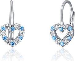 Produktbild JVD Romantic silver earrings with zircons SVLE0434SH2BM00