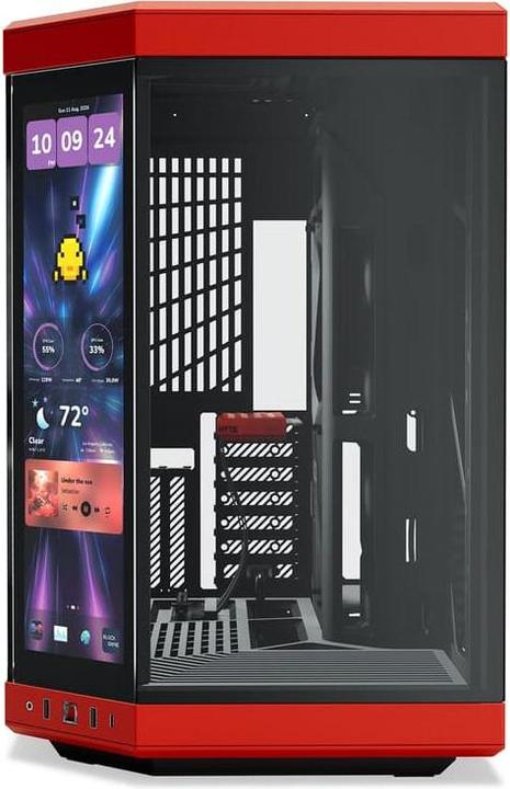 Actual product image Hyte Y70 Touch Infinite (mATX, ITX, ATX, E-ATX)
