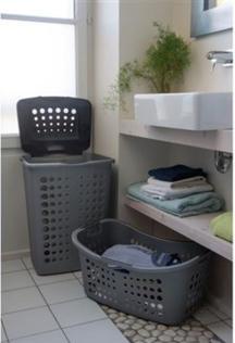 Image du produit Curver Bac à linge Victor 60 l argent (60 l)