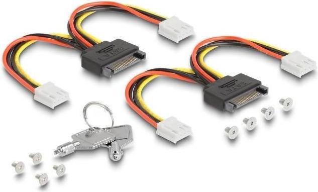 Produktbild Delock 3.5? Wechselrahmen für 4 x M.2 NVMe SSD mit Slim SAS