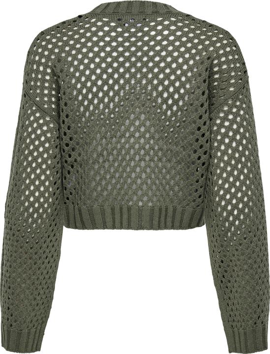 Image du produit Only Coupe normale Col rond Épaule basse Pull-over Haut tricoté (S)
