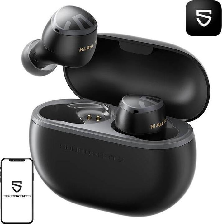 Productafbeelding Soundpeats Oortelefoon Mini HS (zwart) (ANC, Draadloze)