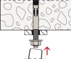 Actual product image Fischer FIS 044112 Nail anchor FNA II 6 x 30 M6/5 A4 (50 pcs.)