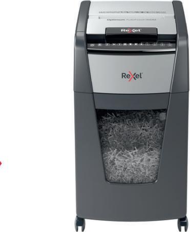 Immagine prodotto Rexel Optimum AutoFeed+ 300M Shredder micro cut 2 x 15 mm 60 l Numero di fogli (max.): 300 Secure (Microtaglio)