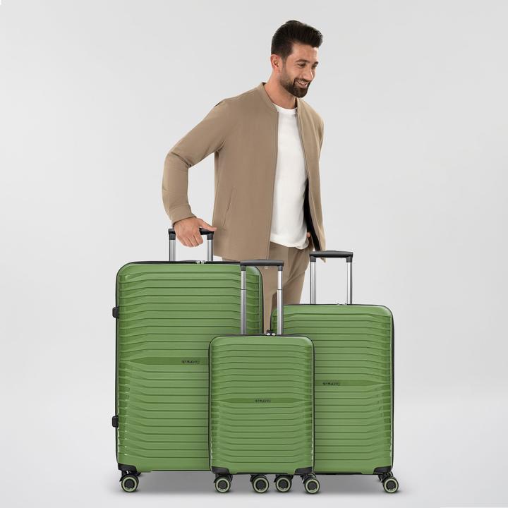 Produktbild Stratic Shine 4 Rollen Kofferset 3-teilig (193 l, XL (ab 115l))