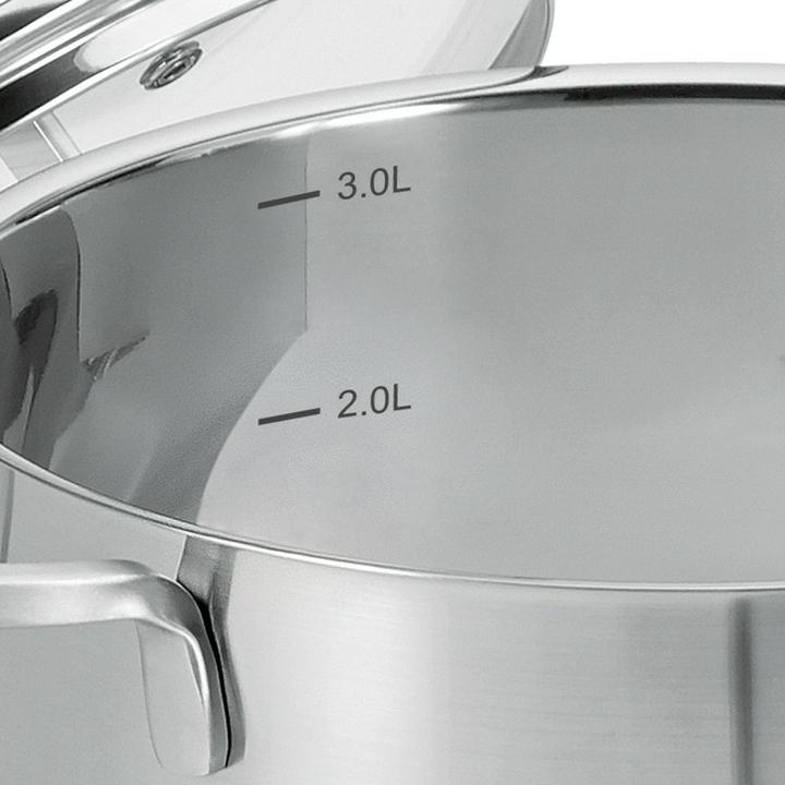 Actual product image Proficook PC-KTS 1225 (20 cm, Pan set + pot set, Stainless steel)