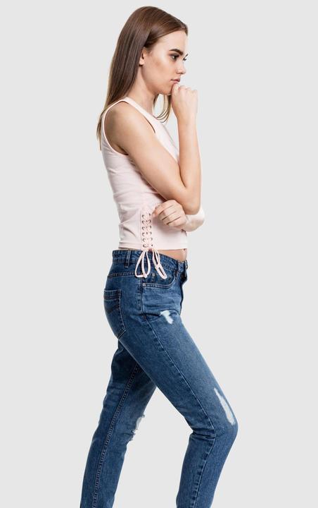 Produktbild Urban Classics Ladies Lace Up Cropped Top (M)