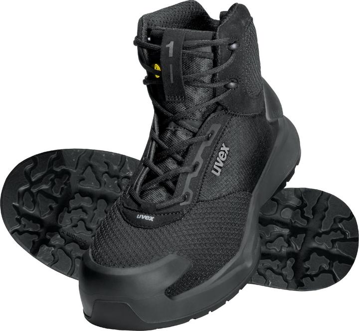 Produktbild Uvex Sports uvex 1 x-craft Stiefel S1 PL 68011 schwarz Weite 10 Grösse 38 (S1P, 38)