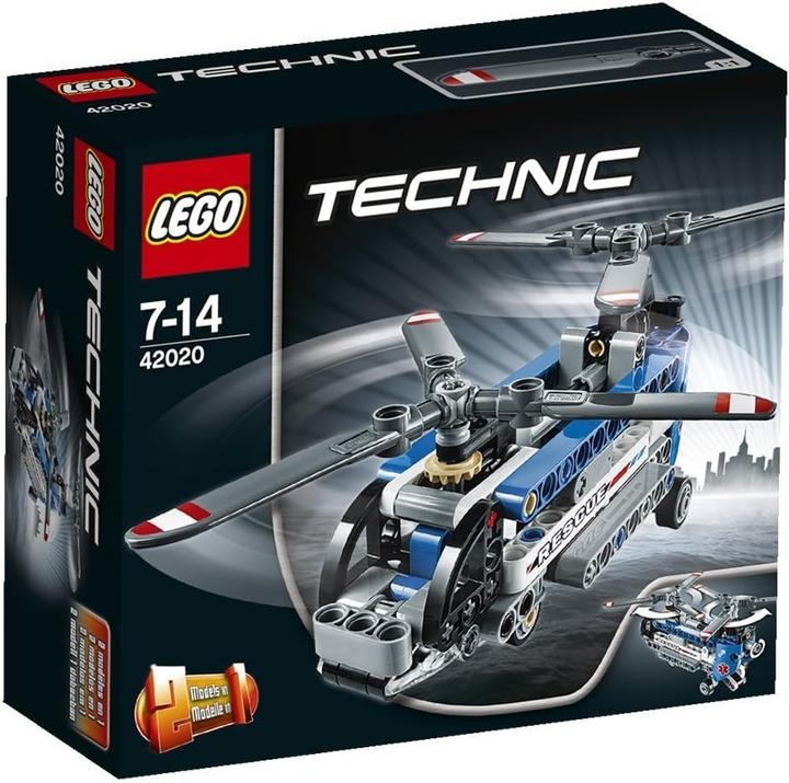 Image du produit LEGO Hélicoptère à double rotor (42020, LEGO Technic)