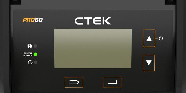 Actual product image Ctek Charger Pro 60, for 12V batteries (12V, 60 A)