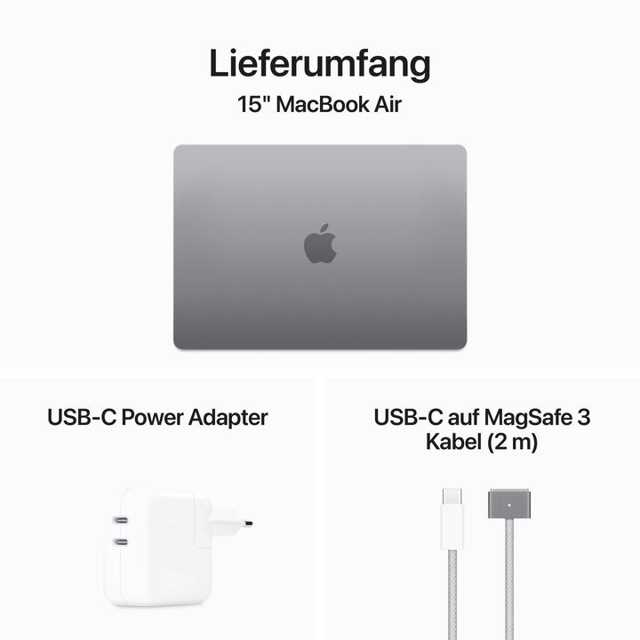 Productafbeelding Apple MacBook Air - 2024 (15", M3, 16 GB, 512 GB, CH)