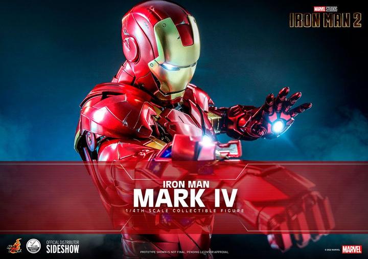 Actual product image Hot Toys Iron Man 2 Mark IV
