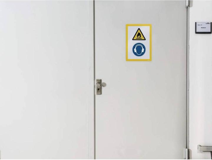 Produktbild Durable 2 Magnetrahmen selbstklebend DURAFRAME® gelb