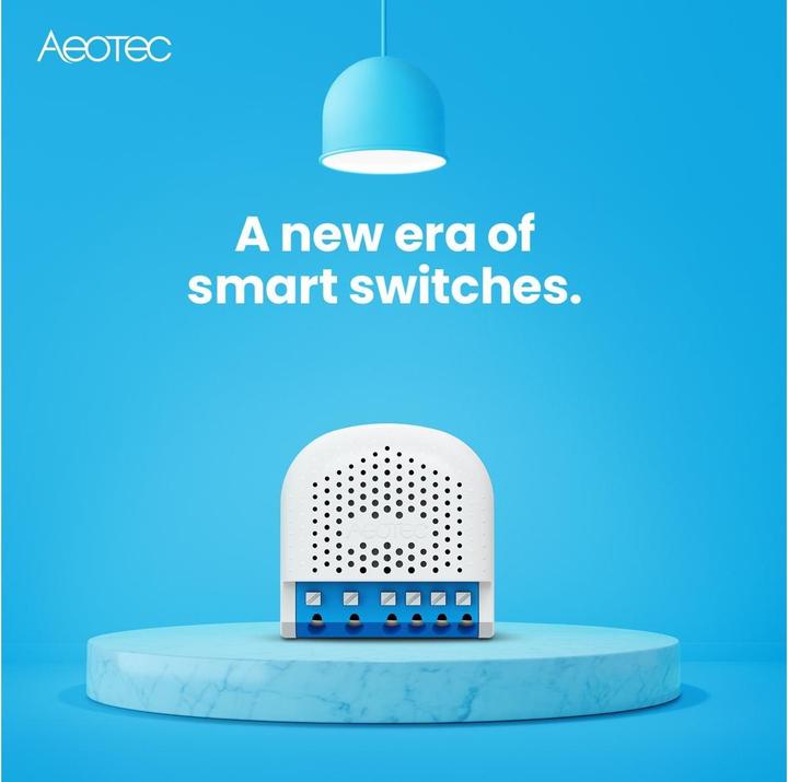 Actual product image Aeotec Pico Duo Switch (Zigbee) (Switch actuator)