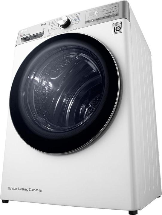 Actual product image LG RH90V9AV2QR tumble dryer Freestanding Front-load A+++ White (9 kg, Right)