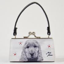 Kögler MiniBag, Hund, schwarz/weiss, Sad Puppy, Mario More