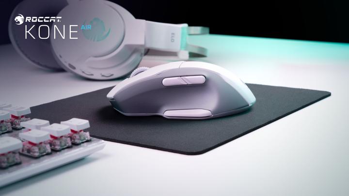 Produktbild Roccat kabellose Maus Kone Air, weiss (ROC-11-452-05) (Kabellos)