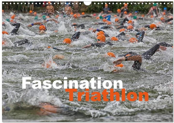 Image du produit Fascination Triathlon (Wandkalender 2025 DIN A3 quer), Monatskalender (A3, Allemand)
