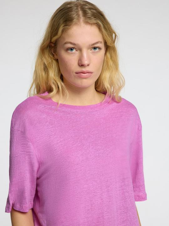 Actual product image Selected Femme Linen T-Shirt (XL)