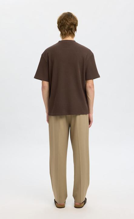 Immagine prodotto Selected Homme Relaxed Fit Waffelmuster T-Shirt (L)