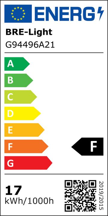 Label énergétique Brelight Livius (1000 lm)