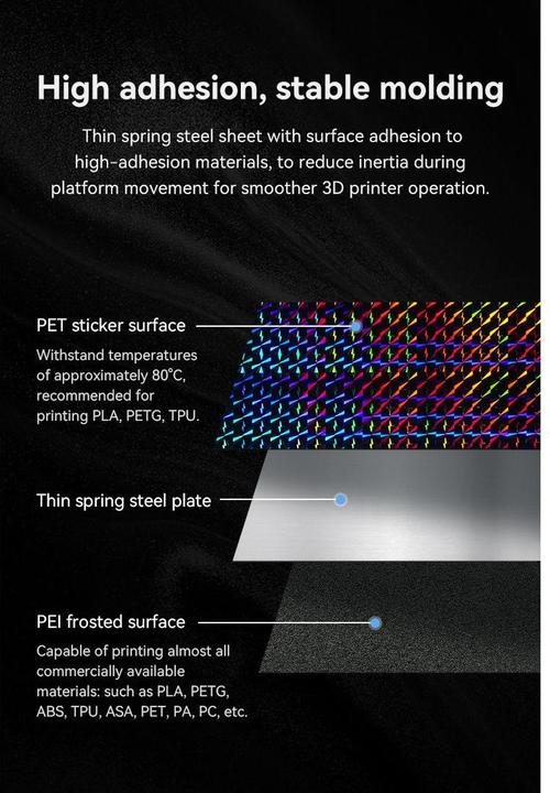 Produktbild Creality Druckplattform Doppelseitige «Phantom (Platte)