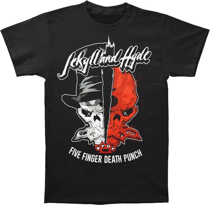 Five Finger Death Punch Unisex Adult Jekyll & Hyde Cotton T-Shirt (L)